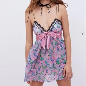 Odette Floral Slip Dress